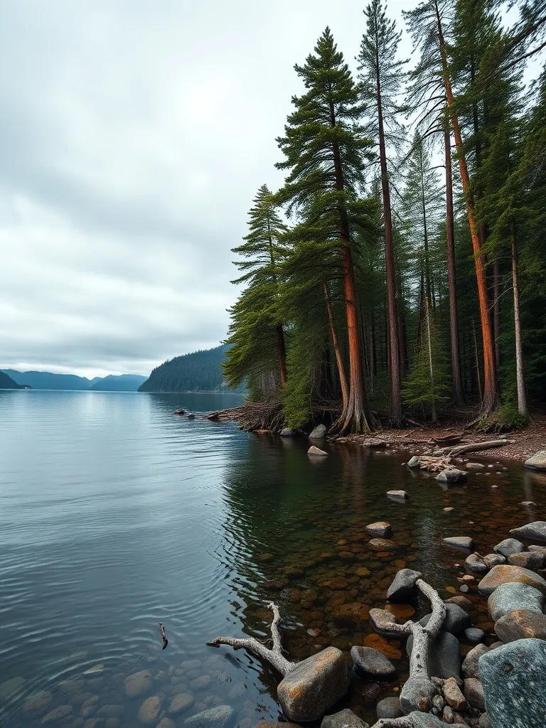 A professional wide-angle landscape shot of British Columbia